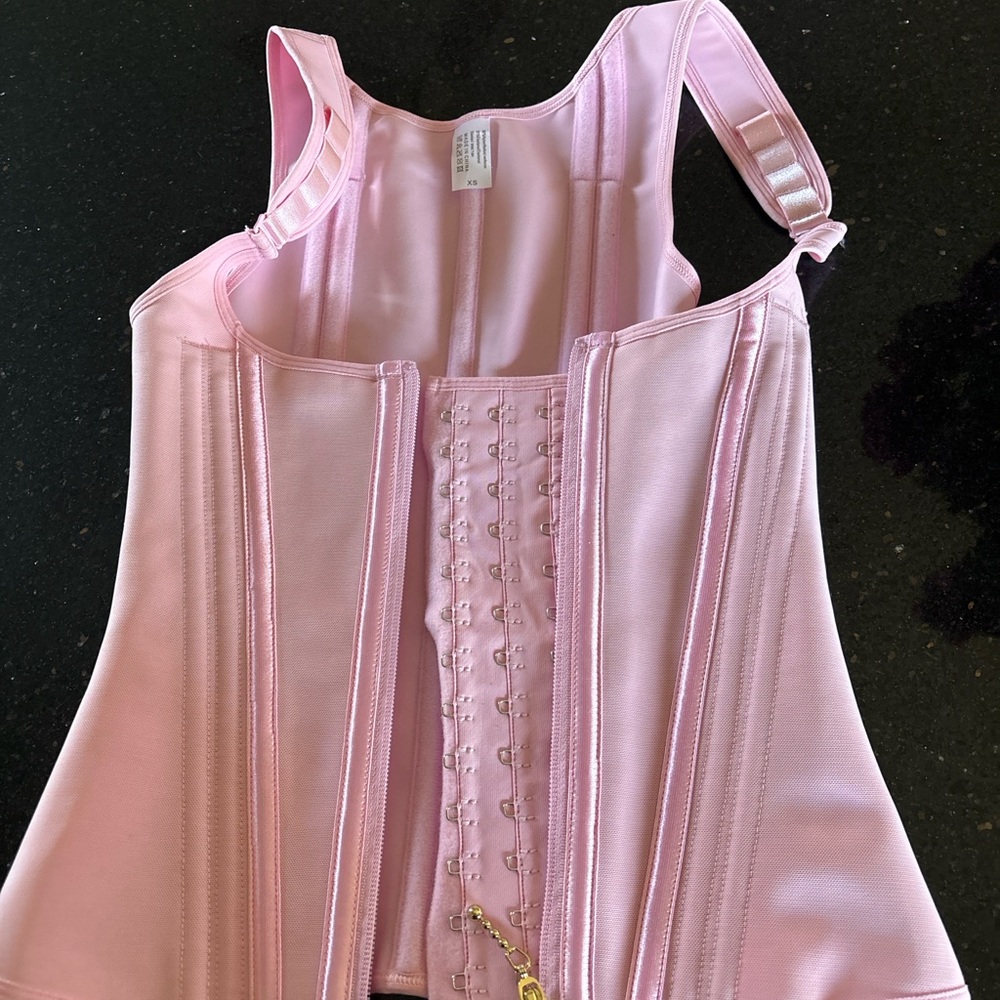Pink Women's Waist Trainer Shapewear Vest